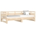 Sofá cama extraíble madera maciza de pino 2x(90x200) cm