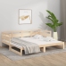 Sofá cama extraíble madera maciza de pino 2x(90x200) cm