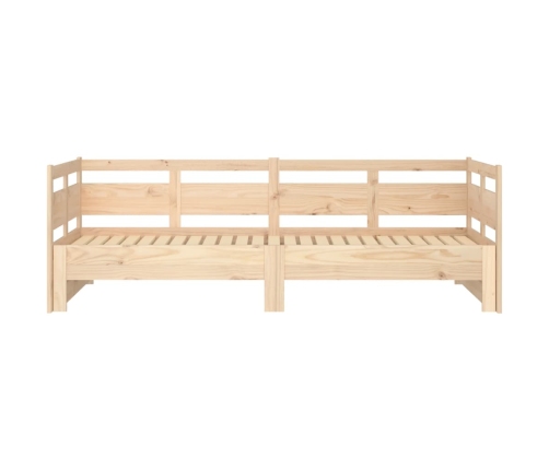 Sofá cama extraíble madera maciza de pino 2x(90x200) cm