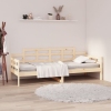 Sofá cama sin colchón madera maciza de pino 90x200 cm