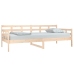 vidaXL Sofá cama madera maciza de pino 90x200 cm