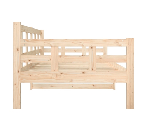 vidaXL Sofá cama madera maciza de pino 90x200 cm