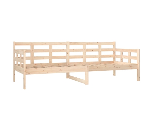 Sofá cama madera maciza de pino 80x200 cm