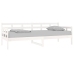 Sofá cama madera maciza de pino blanco 80x200 cm