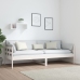 Sofá cama madera maciza de pino blanco 80x200 cm