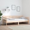 Sofá cama madera maciza de pino 90x190 cm