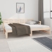 Sofá cama extraíble madera maciza de pino 2x(90x200) cm