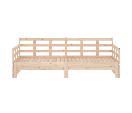 Sofá cama extraíble madera maciza de pino 2x(90x200) cm