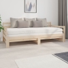 Sofá cama extraíble madera maciza de pino 2x(90x200) cm