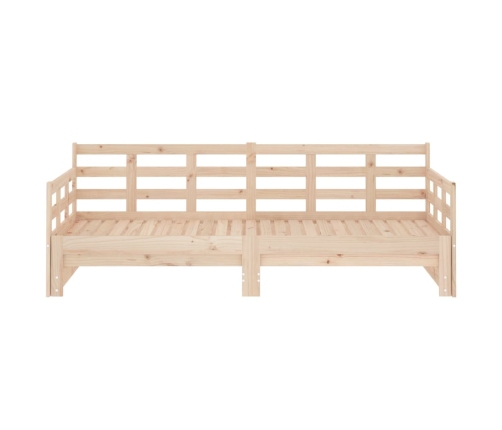 Sofá cama extraíble madera maciza de pino 2x(80x200) cm