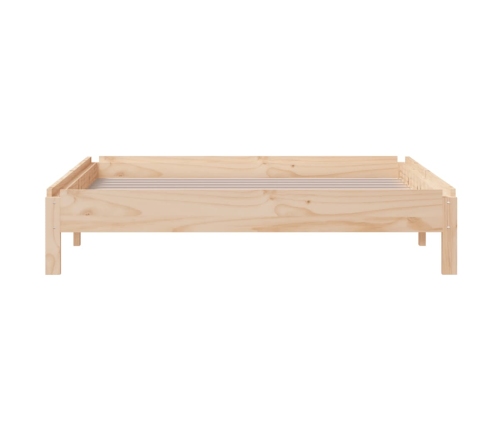 Cama apilable de madera pino maciza 100x200 cm