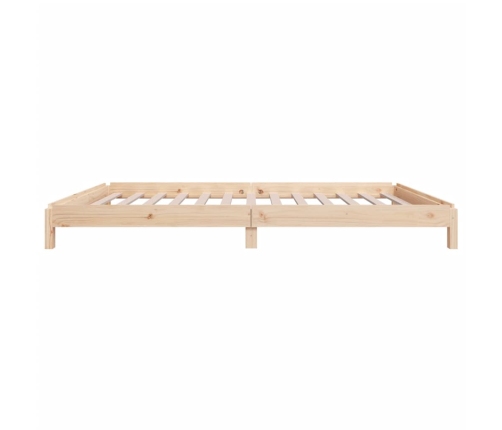 Cama apilable de madera pino maciza 100x200 cm