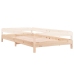 vidaXL Cama apilable de madera pino maciza 90x200 cm