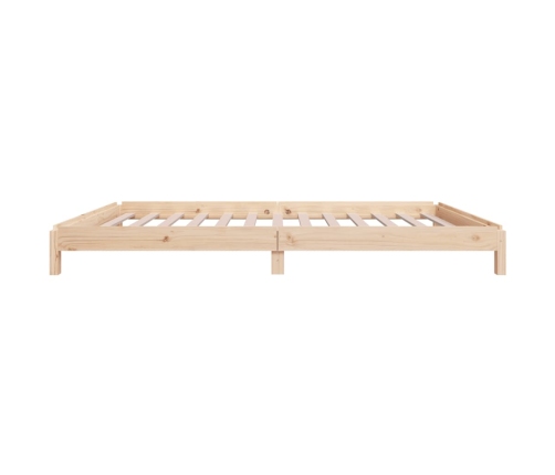 vidaXL Cama apilable de madera maciza de pino 80x200 cm