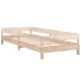 Cama apilable de madera pino maciza 80x200 cm