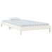 Cama apilable de madera pino maciza blanco 90x190 cm