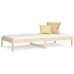 Sofá cama sin colchón madera maciza de pino 90x200 cm