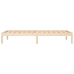 Sofá cama sin colchón madera maciza de pino 90x200 cm