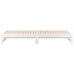 Sofá cama extraíble sin colchón blanco 2x(90x190) cm