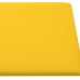 vidaXL Paneles de pared 12 uds terciopelo amarillo 60x30 cm 2,16 m²