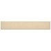 Paneles de pared 12 uds tela color crema 90x15 cm 1,62 m²