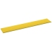 Paneles de pared 12 uds tela amarillo claro 90x15 cm 1,62 m²