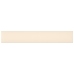 Paneles de pared 12 uds terciopelo color crema 90x15 cm 1,62 m²