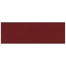 vidaXL Paneles de pared 12 uds tela rojo tinto 90x30 cm 3,24 m²