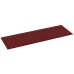 vidaXL Paneles de pared 12 uds tela rojo tinto 90x30 cm 3,24 m²