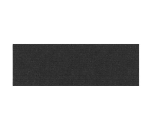 Paneles de pared 12 uds tela negro 90x30 cm 3,24 m²