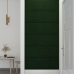 Paneles de pared 12 uds terciopelo verde oscuro 90x30cm 3,24 m²