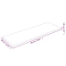 Paneles de pared 12 uds terciopelo rosa 90x30 cm 3,24 m²