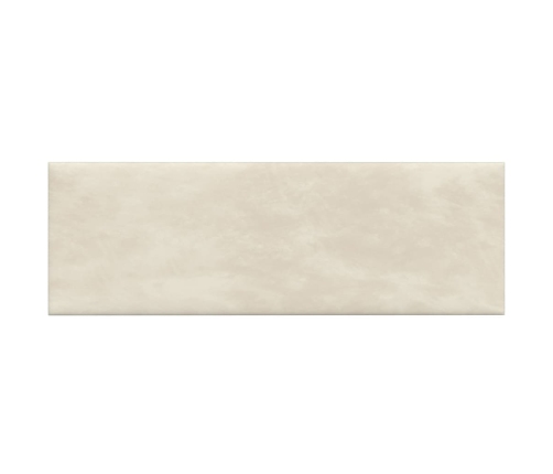 vidaXL Paneles de pared 12 uds terciopelo color crema 90x30 cm 3,24 m²