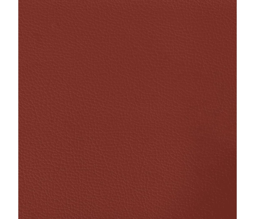 vidaXL Paneles de pared 12 uds cuero sintético rojo 30x30 cm 0,54 m²