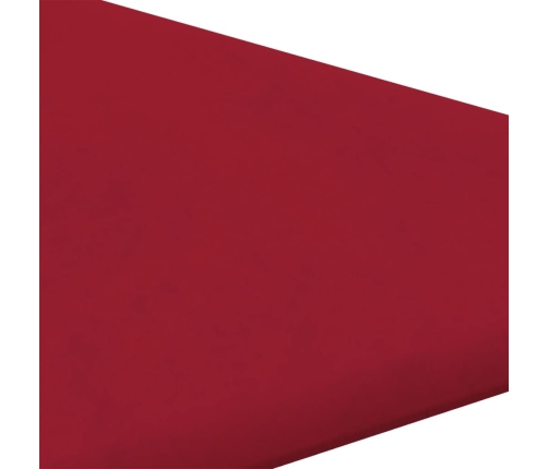 Paneles de pared 12 uds terciopelo rojo tinto 30x30 cm 0,54 m²