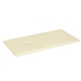 vidaXL Paneles de pared 12 uds cuero sintético crema 30x15 cm 0,54 m²