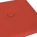 Paneles de pared 12 uds cuero sintético rojo 30x15 cm 0,54 m²