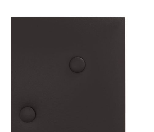 Paneles de pared 12 uds cuero sintético negro 30x30 cm 1,08 m²