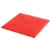 Paneles de pared 12 uds cuero sintético rojo 30x30 cm 1,08 m²