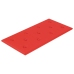 vidaXL Paneles de pared 12 uds cuero PE rojo 60x30 cm 2,16 m²