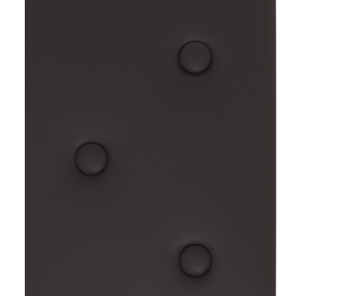 Paneles de pared 12 uds cuero sintético negro 90x30 cm 3,24 m²