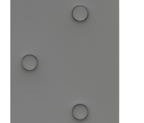 Paneles de pared 12 uds cuero sintético gris 90x30 cm 3,24 m²