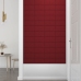 Paneles de pared 12 uds tela rojo tinto 30x15 cm 0,54 m²