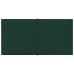 vidaXL Paneles de pared 12 uds tela verde oscuro 30x15 cm 0,54 m²