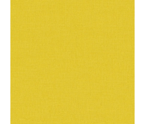 vidaXL Paneles de pared 12 uds tela amarillo claro 30x15 cm 0,54 m²