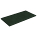 vidaXL Paneles de pared 12 uds terciopelo verde oscuro 30x15cm 0,54 m²