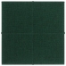 vidaXL Paneles de pared 12 uds tela verde oscuro 30x30 cm 1,08m²