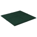 vidaXL Paneles de pared 12 uds tela verde oscuro 30x30 cm 1,08m²