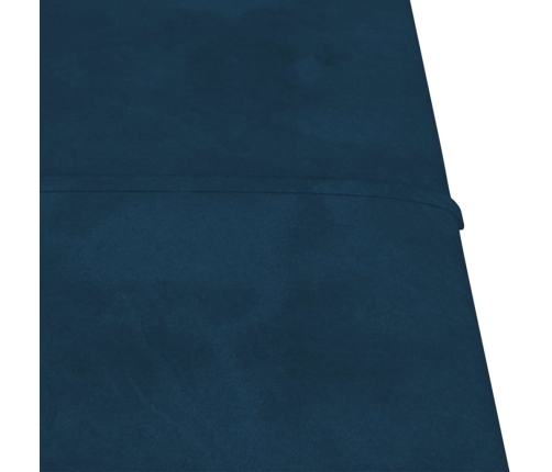 vidaXL Paneles de pared 12 uds terciopelo azul 30x30 cm 1,08 m²