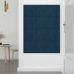 vidaXL Paneles de pared 12 uds terciopelo azul 30x30 cm 1,08 m²